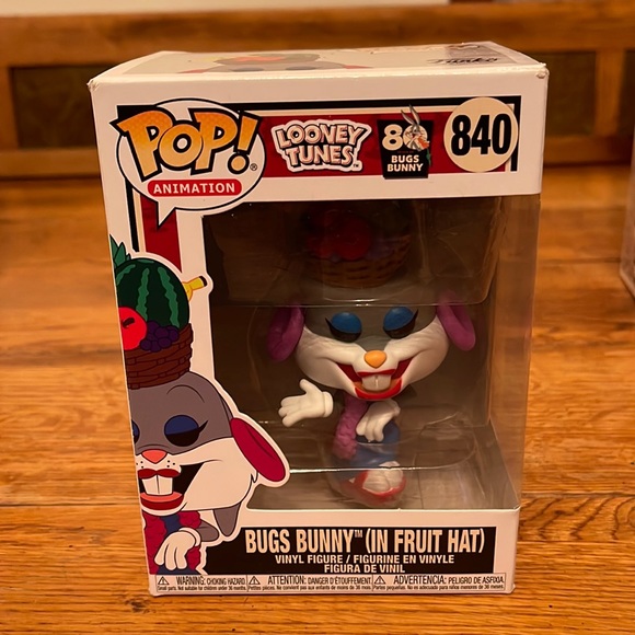 Funko Toys New Franco Pop Bugs Bunny In Fruit Hat Poshmark